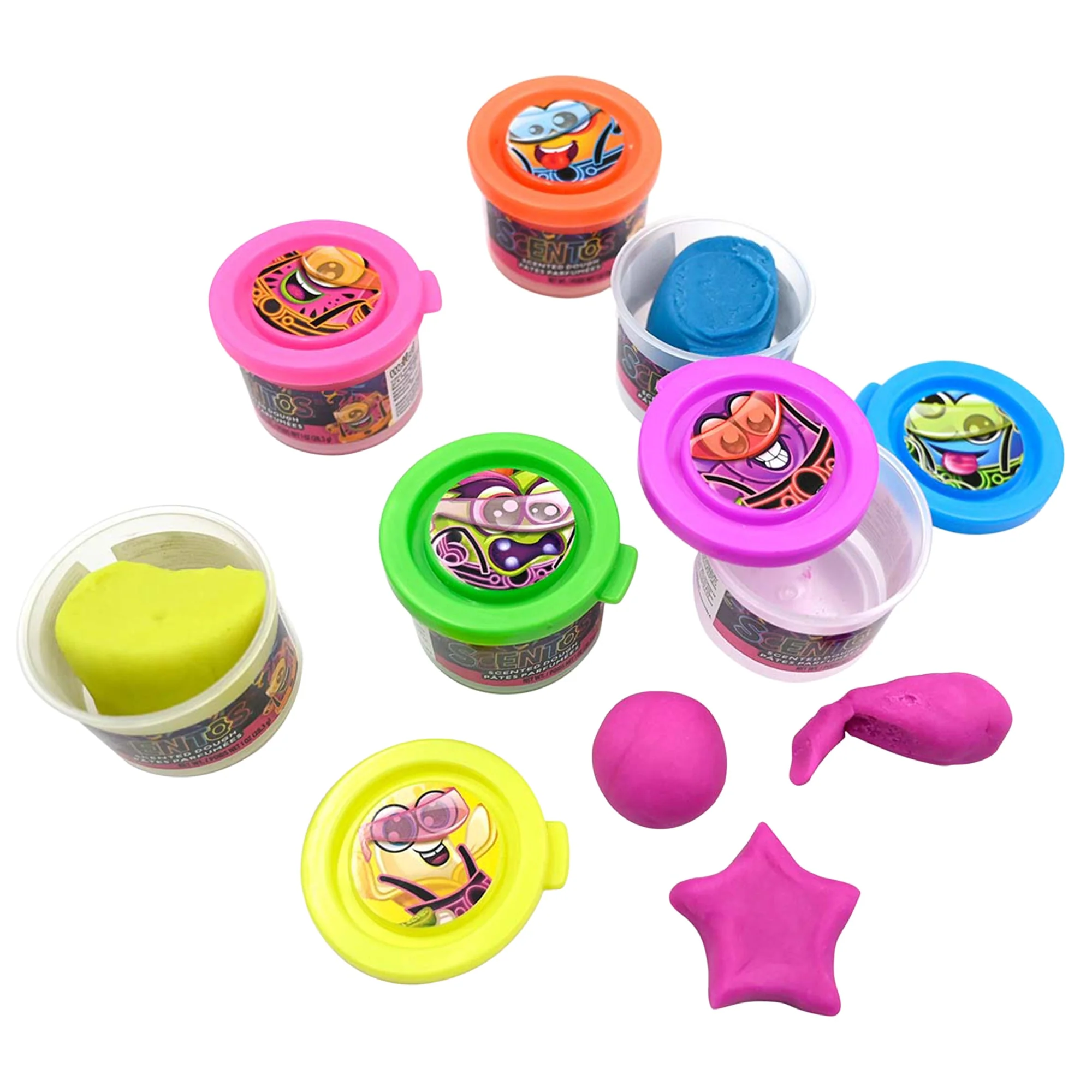 Scentos - Scented Neon Party Pack - Dough — Art - Image 3