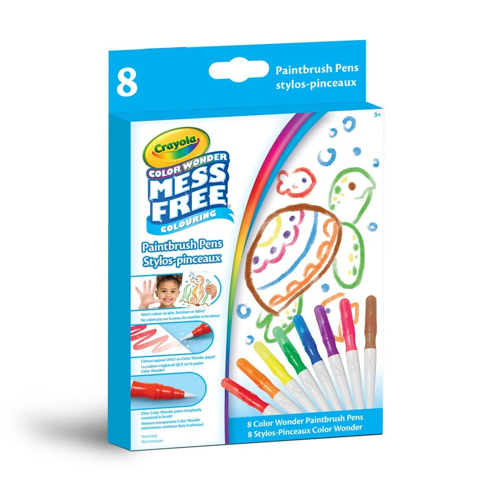 Crayola Color Wonder Mess-Free Paintbrush Pens — Art - Image 2