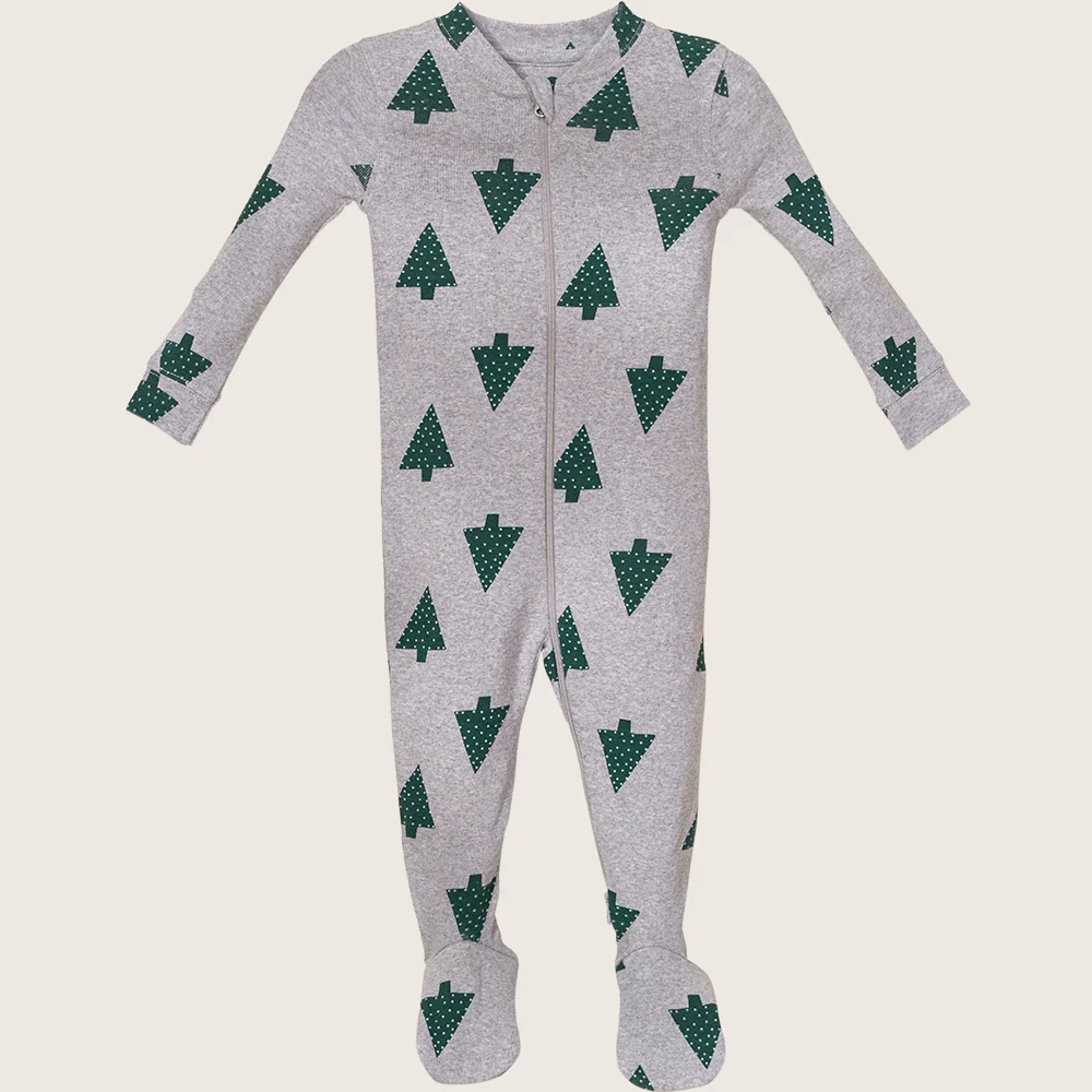rise little earthling Holiday Sleeper BUHSL00 - Dark Red / 12-18m — Diaper - Image 20