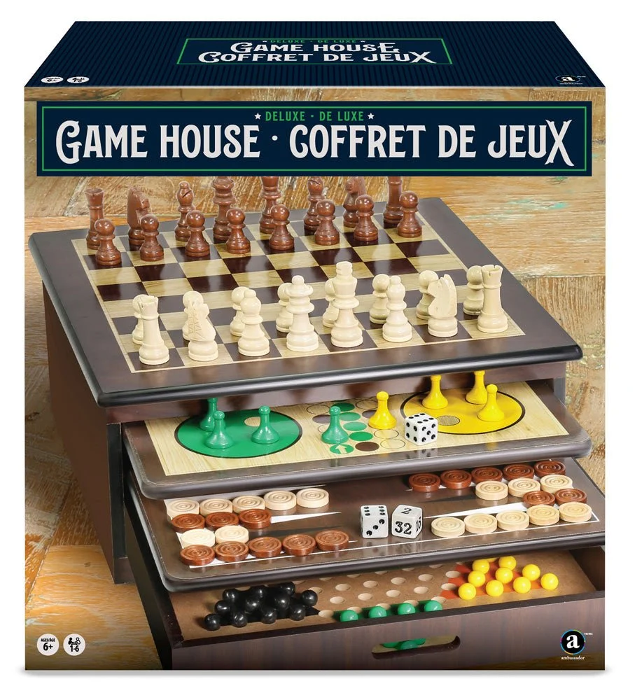 Craftsman Deluxe Wooden Game House - Image 4