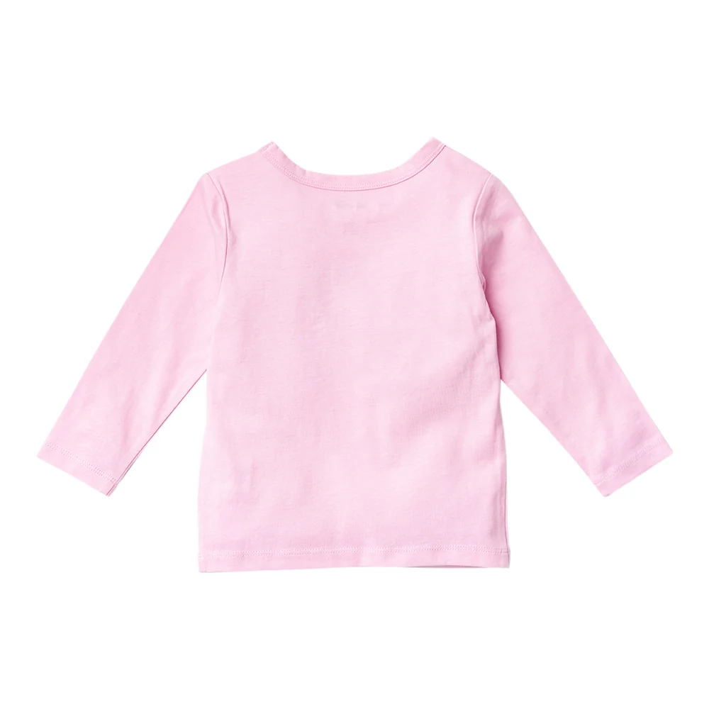 Ms.Rachel Long Sleeve Tees - Dark Blue / 2-3y — Shirt - Image 5