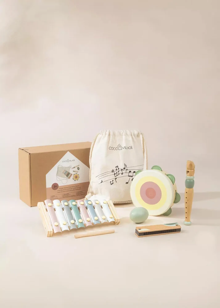 Coco Village Wooden Musical Instruments Playset — Set - Image 12