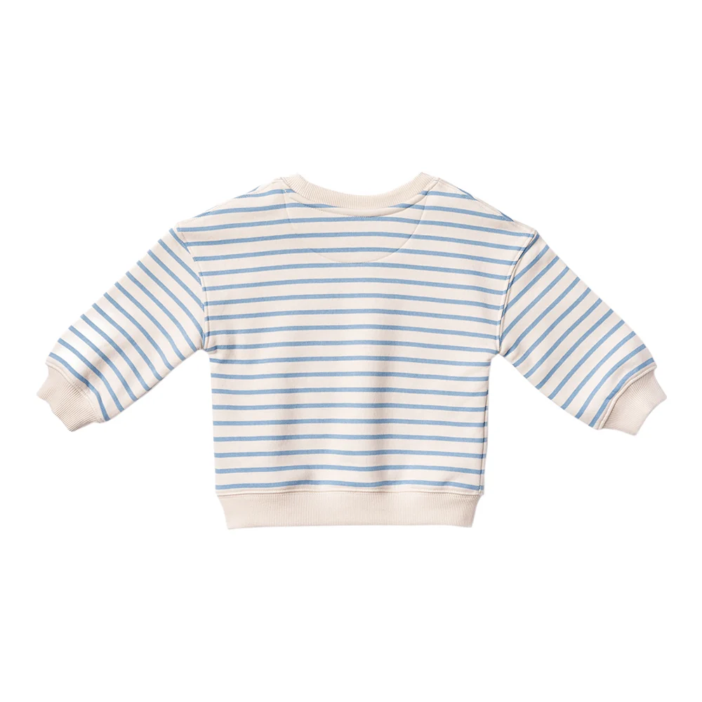 Ms.Rachel Sweatshirt - Blue Stripe / 18-24m - Image 11