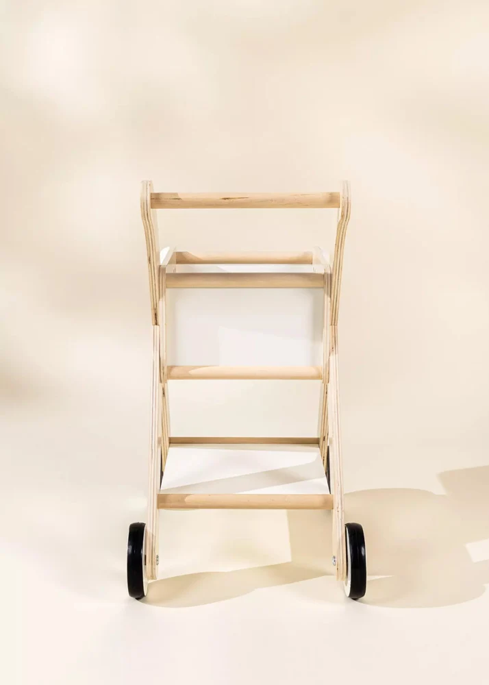 Coco Village Wooden Shopping Cart — Basket - Image 6
