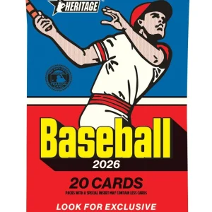 2026 Topps Heritage Baseball Fat Pack — Catalog Product