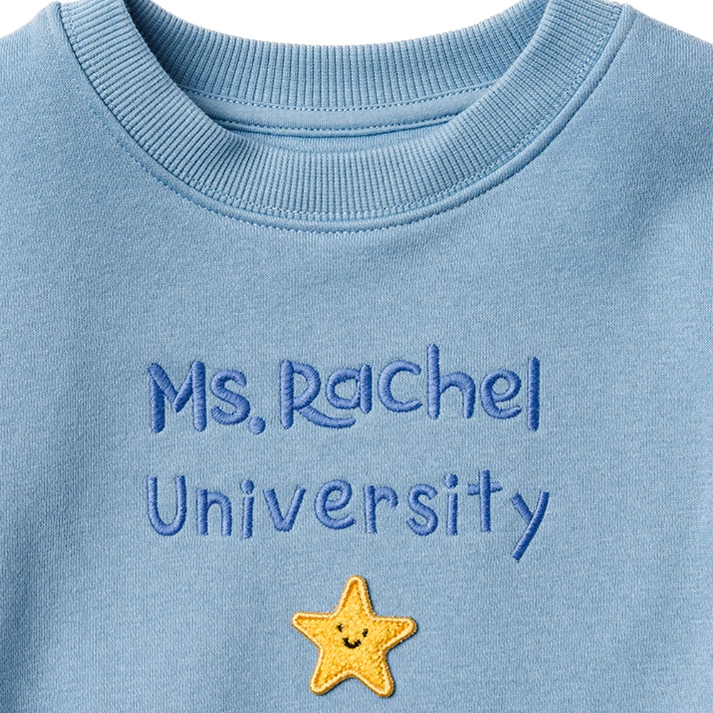Ms.Rachel Sweatshirt - Blue Stripe / 18-24m - Image 9