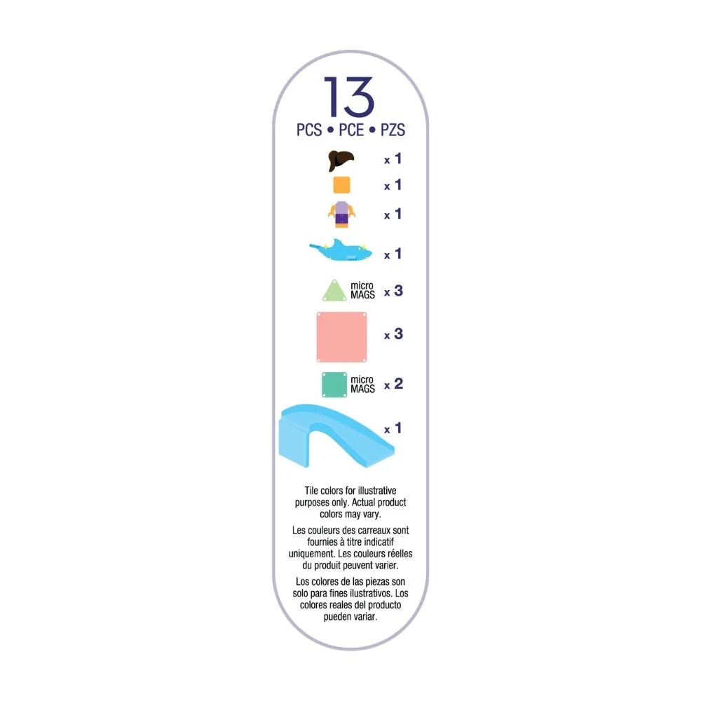 The Original MAGNA-TILES® Dolphin Bay 13-Piece — Set - Image 9