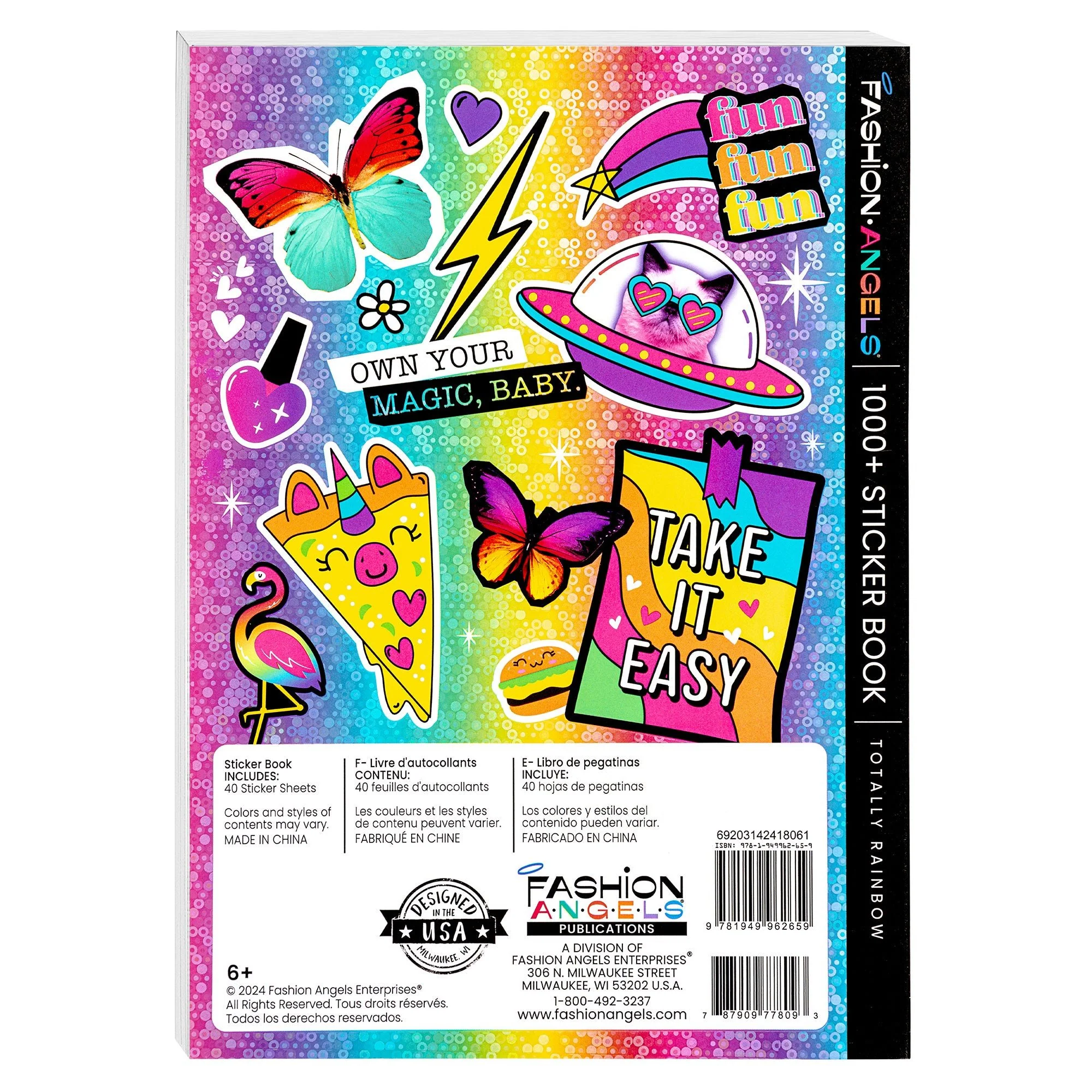 1000+ Totally Rainbow Super Colourful Stickers - Image 2